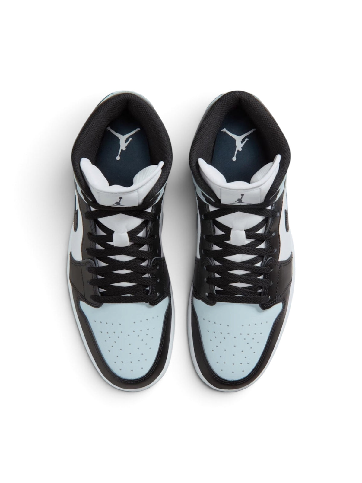 Air Jordan 1 Mid “Black Aura Squadron Blue” (Sin Caja)