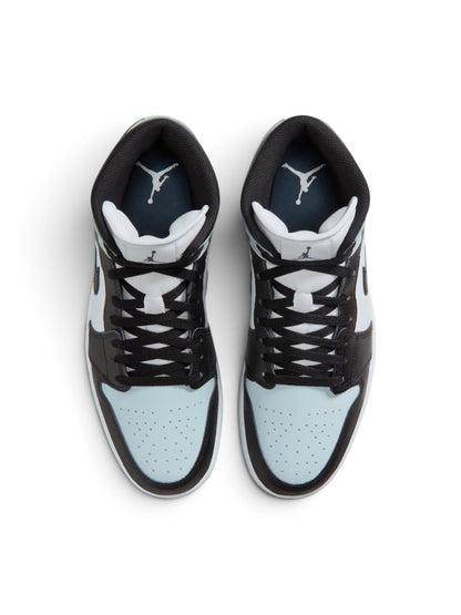 Air Jordan 1 Mid “Black Aura Squadron Blue” (Sin Caja)