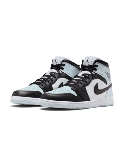 Air Jordan 1 Mid “Black Aura Squadron Blue” (Sin Caja)